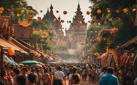 Khmer New Year Celebrating Experience